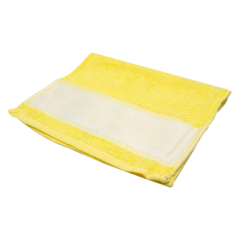Toalha Lavabinho Amarela 23cm x 38cm Sublimação