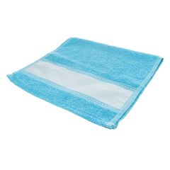Toalha Lavabinho Azul Claro 23cm x 38cm Para Sublimação - comprar online