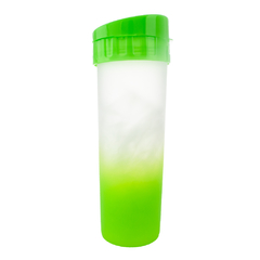 Garrafa Acqua Bio Jateada Verde Neon 450ml