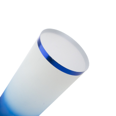 Long Drink Degrade Azul com Borda Metal - comprar online