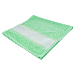 Toalha Lavabinho Verde Bebê 23cm x 38cm Para Sublimação