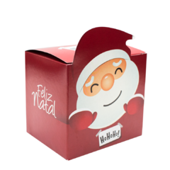 Caixa de Caneca Natalina Personalizada HOHOHO Papai Noel - comprar online