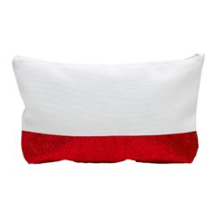 Necessaire de Córdoba com Glitter Vermelho para sublimação - comprar online