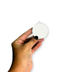 Chaveiro MDF redondo 3mm - resinada - comprar online
