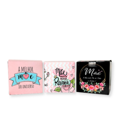Caixa para caneca Mãe a mais bela flor na internet