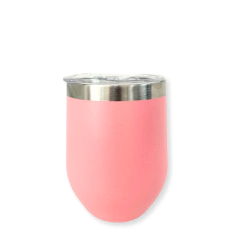 Copo térmico oval com tampa 360ml