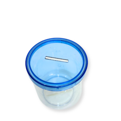Cofrinho de Acrílico Azul - comprar online