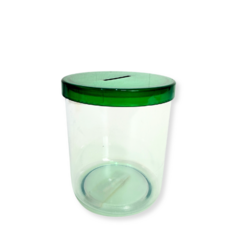 Cofrinho de Acrílico Verde