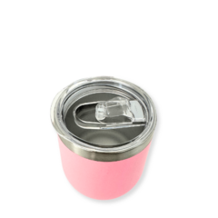 Copo térmico oval com tampa 360ml - comprar online