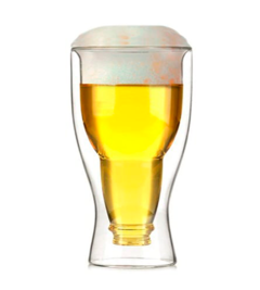 Copo Cristal Double Wall Long Neck (copo invertido)-350ml