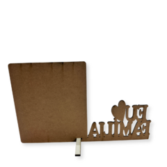 Porta Retrato Eu amo família 25,5x17,5cm MDF - comprar online