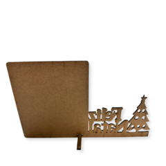 Porta Retrato Feliz Natal 25,5x17,5cm MDF na internet