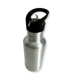 Garrafa De Aluminio Squeeze Prata 600ml - comprar online