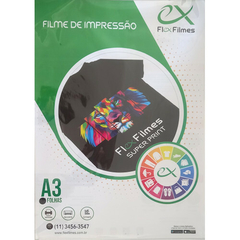 Papel Termo Tranferivel Super Print A3 Flex Filmes