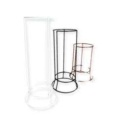 Suporte Aramado para Quatro Xícaras Branco 180ml - ABC Sublima