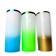 Long Drink Degrade Verde Borda Metal - comprar online