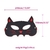 Mascara de Couro Artificial Formato de Gatinho Fetiche - comprar online