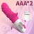Vibrador Estimulador Massageador Feminino Ponto G Prova d'àgua 9 Vibrações Modelo Sparta 3 18cm - loja online