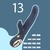 Imagem do Vibrador Estimulador Massageador Ponto G e Clitóris com 9 Velocidades Recarregável