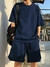 Bermuda+ Remera Oversize Hombre Aesthetic Urbano