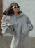 Buzo Crop Top Oversize