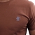Camiseta Sacudido's - Básica - Marrom/Mescla Claro - comprar online