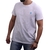 Camiseta Sacudido's - Básica - Mescla Claro/Azul