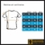 Camiseta Sacudido's - Básica - Musgo / Laranja - loja online