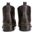 Botina Sacudido's Bico Redondo Tatu - Café - Moda Country Online - Ordem Country
