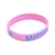 Pulseira country silicone sacudido´s - 1 Un - Rosa Bebê Marca Azul