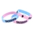 Pulseira country silicone sacudido´s - 1 Un - Rosa Azul - comprar online