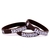 Pulseira country silicone sacudido´s - 1 Un - Marrom Marca Branca - comprar online
