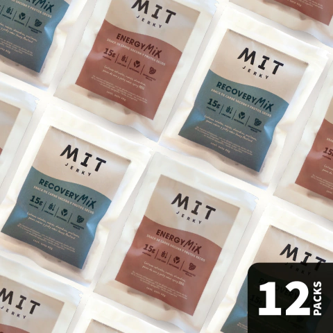 12 Packs - Jerky + frutos secos