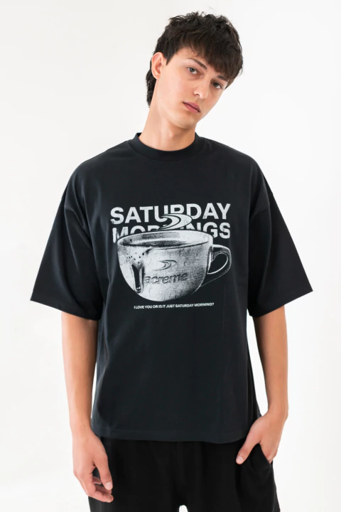 Remera Morning negro - comprar online