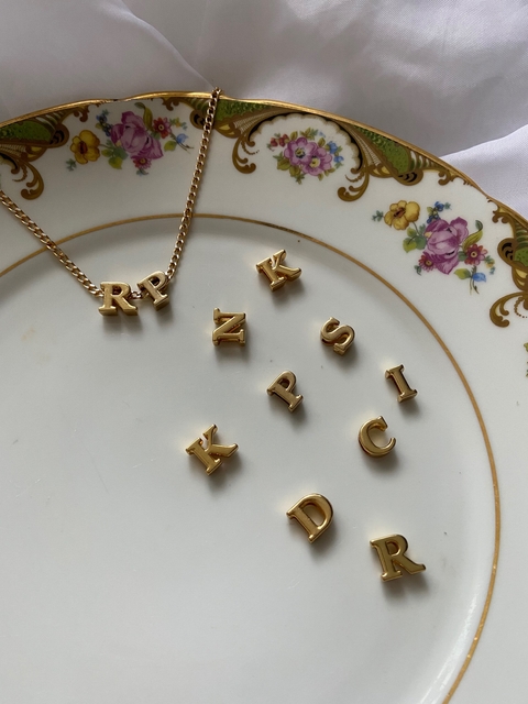 Colar Iniciais Gold