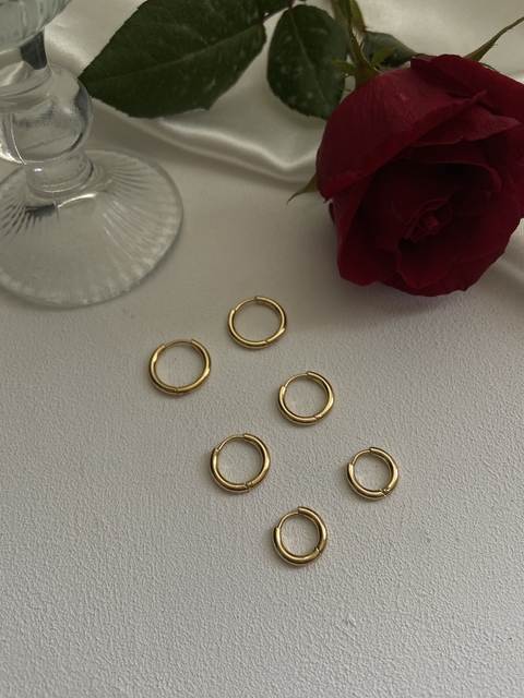 Argolinha Basic Golden