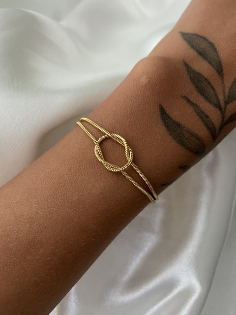 Pulseira Nó Gold
