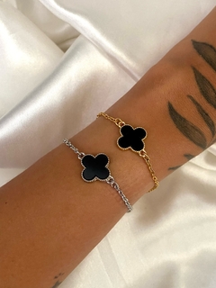 Pulseira Trevo Black