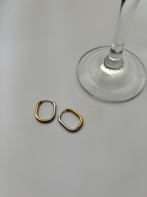 Argolinha Dual Oval