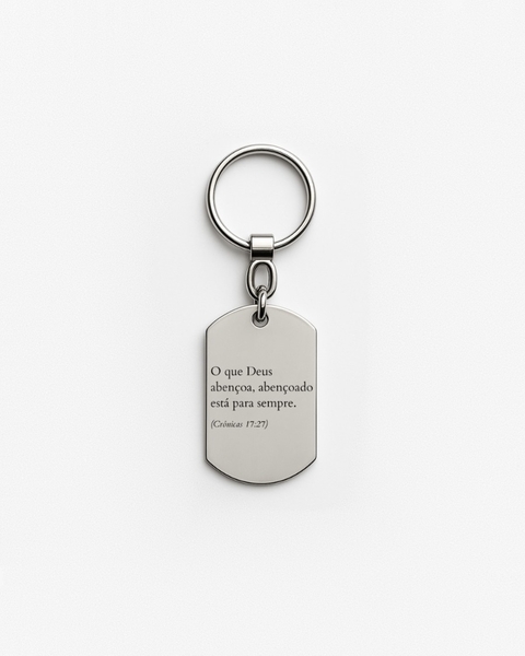 Chaveiro Personalizável com Escritas - comprar online