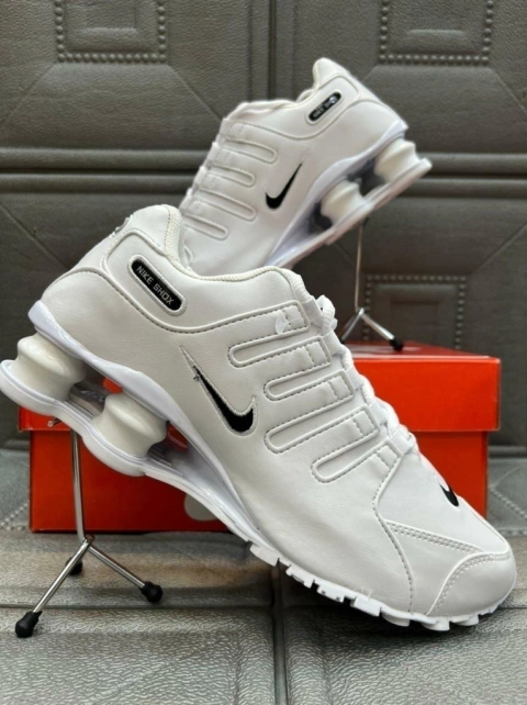 Tênis Nike Shox 4 Molas Branco - Promoção Imperdível 