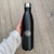 Garrafa preta inox com tampa