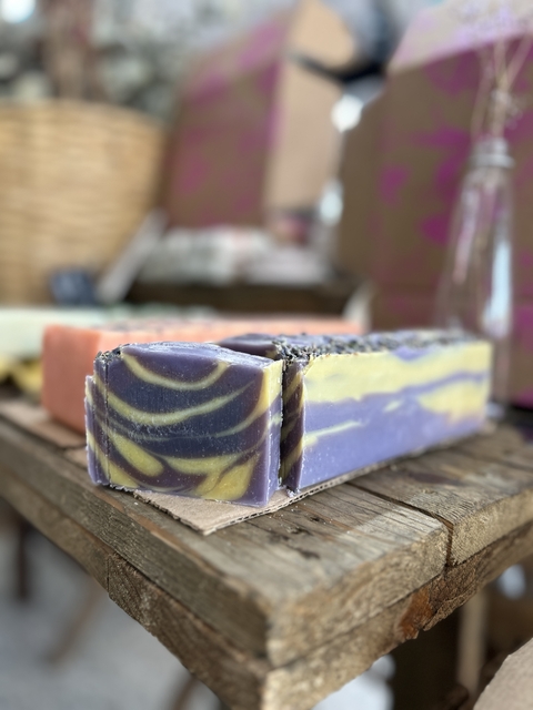 Jabón en barra lavanda y lima Oliva 60 (100 grs) - comprar en línea