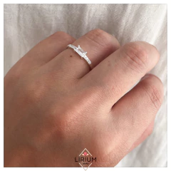 Anillo compromiso #A153 - comprar online