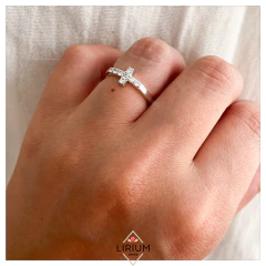 Anillo Cruz #A150 - comprar online