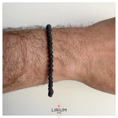 Pulsera piedra volcánica