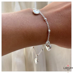 Pulsera corazones #P86