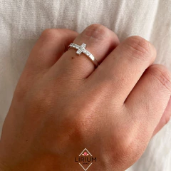 Anillo Cruz #A150 en internet