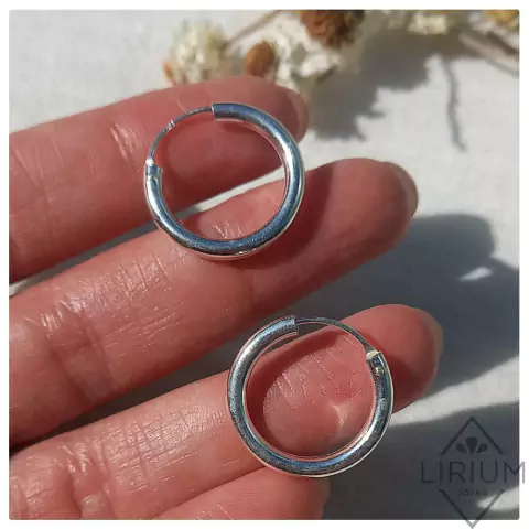 Argollas cubanas 20mm #AR224