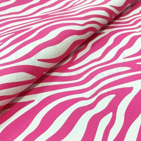 Sintético Doll Estampado - Zebra Pink